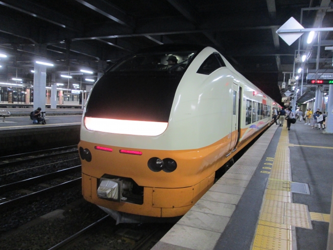 鉄道乗車記録の写真:乗車した列車(外観)(38)        「団体臨時　23：10　上野行き
」
