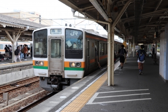 沼津駅から富士駅の乗車記録(乗りつぶし)写真