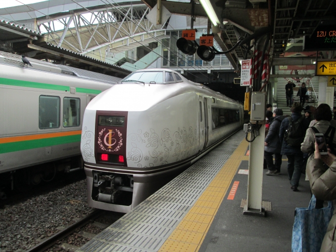 鉄道乗車記録の写真:乗車した列車(外観)(5)        「快速伊豆クレイル」