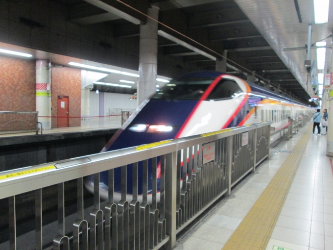 鉄道乗車記録の写真:乗車した列車(外観)(3)        「つばさ73号」