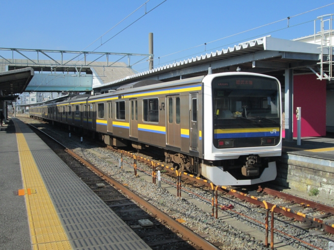鉄道乗車記録の写真:列車・車両の様子(未乗車)(22)        「総武本線」