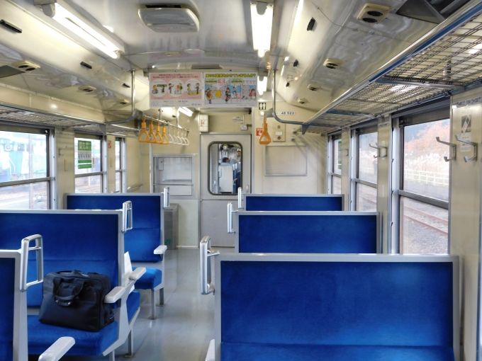 鉄道乗車記録の写真:車内設備、様子(37)        