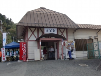 親鼻駅から御花畑駅の乗車記録(乗りつぶし)写真
