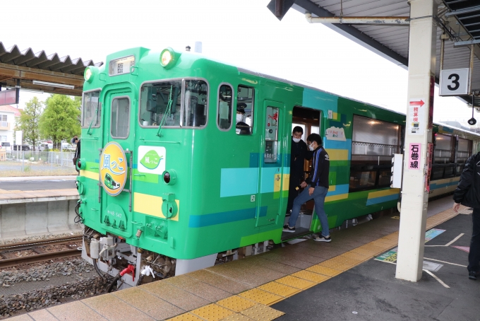 鉄道乗車記録の写真:乗車した列車(外観)(6)        「快速風っこ女川シーバル号」