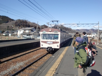 長瀞駅から御花畑駅の乗車記録(乗りつぶし)写真