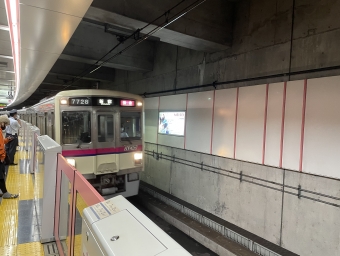 調布駅から新宿駅:鉄道乗車記録の写真