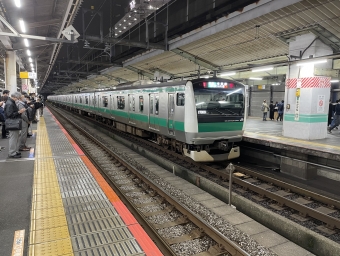 赤羽駅から大宮駅の乗車記録(乗りつぶし)写真