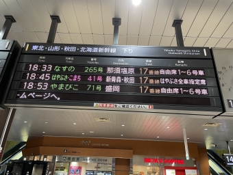 大宮駅から八戸駅:鉄道乗車記録の写真