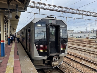 酒田駅から新潟駅:鉄道乗車記録の写真