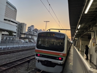 八王子駅から高麗川駅の乗車記録(乗りつぶし)写真