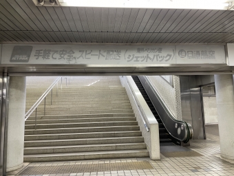 東成田駅から京成成田駅:鉄道乗車記録の写真