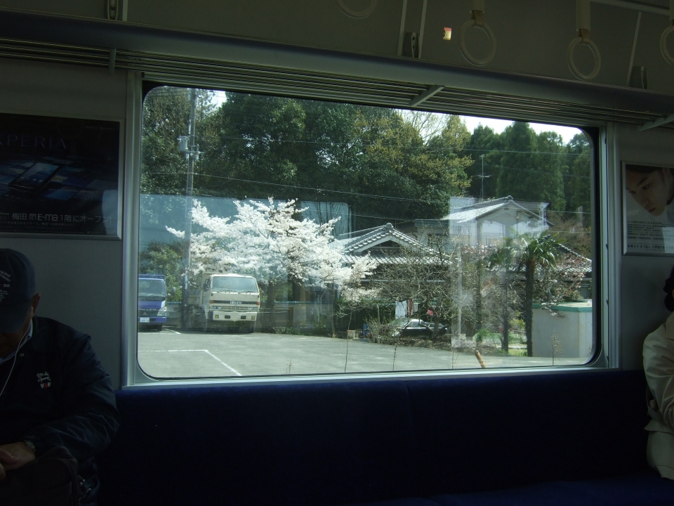 鉄道乗車記録「木津駅から尼崎駅」車窓・風景の写真(4) by たひお 撮影日時:2010年04月04日
