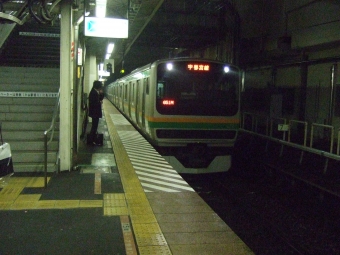 小山駅から宇都宮駅の乗車記録(乗りつぶし)写真
