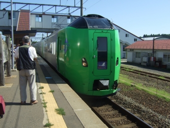 蟹田駅から木古内駅:鉄道乗車記録の写真