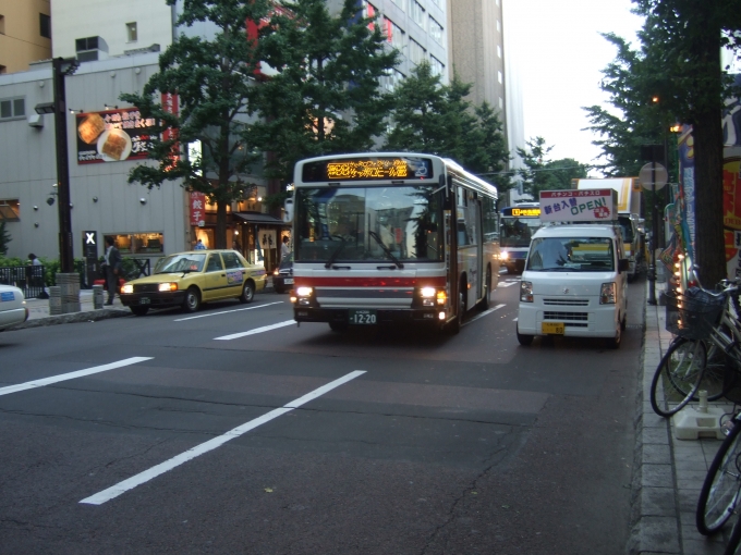 鉄道乗車記録の写真:旅の思い出(9)        「札幌駅到着後、駅から徒歩圏内のホテルにチェックインし、その後サッポロビール園へ。」