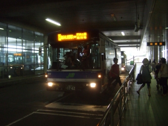 新札幌駅から千歳駅の乗車記録(乗りつぶし)写真