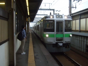 千歳駅から苫小牧駅:鉄道乗車記録の写真
