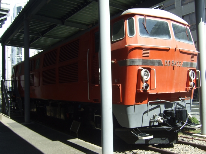 鉄道乗車記録の写真:旅の思い出(22)        「交通科学博物館の屋外展示（国鉄DD54形ディーゼル機関車33号機）。」