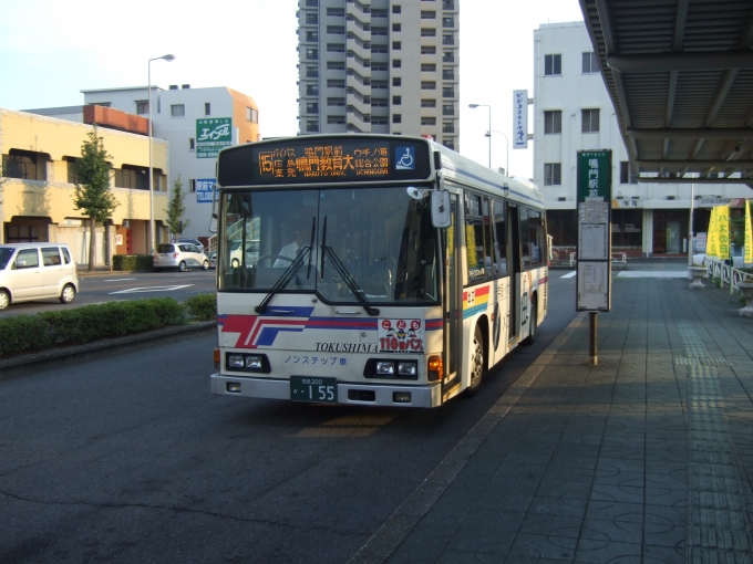 鉄道乗車記録の写真:旅の思い出(15)        「鳴門駅から乗車した路線バス。」