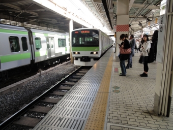 上野駅から秋葉原駅の乗車記録(乗りつぶし)写真