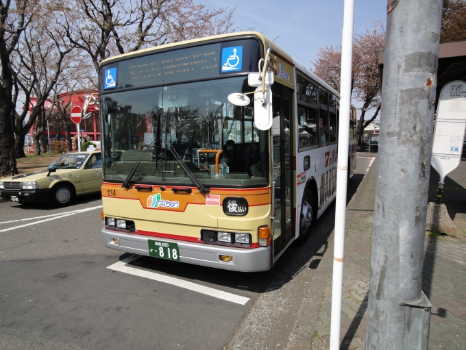 鉄道乗車記録の写真(4)        「桜ヶ丘駅から乗車した神奈川中央交通のバス。」