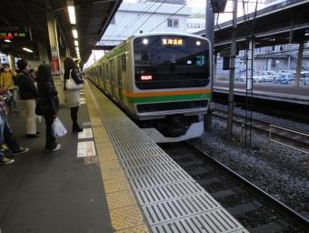 藤沢駅から戸塚駅の乗車記録(乗りつぶし)写真