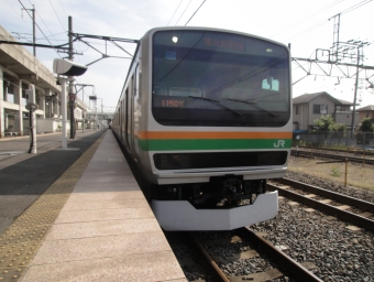 小金井駅から新宿駅の乗車記録(乗りつぶし)写真