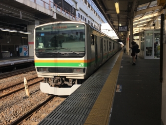 小山駅から久喜駅の乗車記録(乗りつぶし)写真