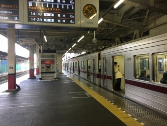 久喜駅から羽生駅の乗車記録(乗りつぶし)写真