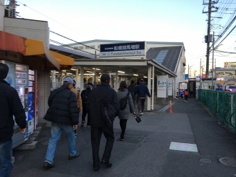 船橋競馬場駅から京成西船駅の乗車記録(乗りつぶし)写真