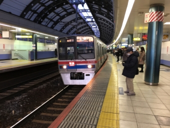 京成西船駅から京成上野駅:鉄道乗車記録の写真