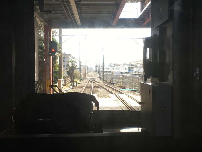 鉄道乗車記録の写真:車窓・風景(3)        「複線化工事実施中。」