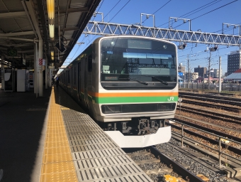 宇都宮駅から小山駅:鉄道乗車記録の写真