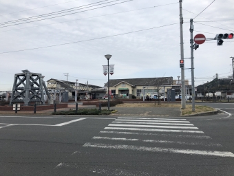 荒尾駅から筑後船小屋駅の乗車記録(乗りつぶし)写真