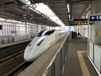 筑後船小屋駅から博多駅の乗車記録(乗りつぶし)写真