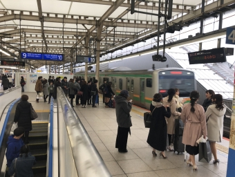 横浜駅から宇都宮駅:鉄道乗車記録の写真