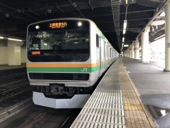 宇都宮駅から上野駅:鉄道乗車記録の写真