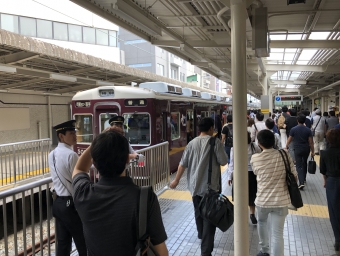 西宮北口駅から仁川駅の乗車記録(乗りつぶし)写真
