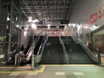 名鉄岐阜駅から豊橋駅の乗車記録(乗りつぶし)写真