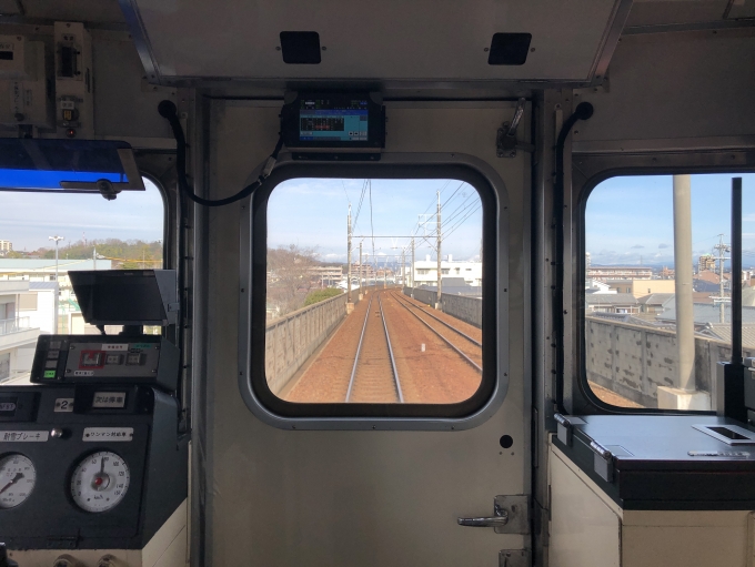 鉄道乗車記録の写真:車窓・風景(10)        「複線の高架線。」