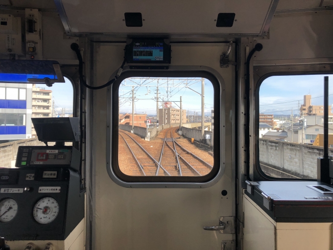 鉄道乗車記録の写真:車窓・風景(11)        「豊田線との分岐点。」