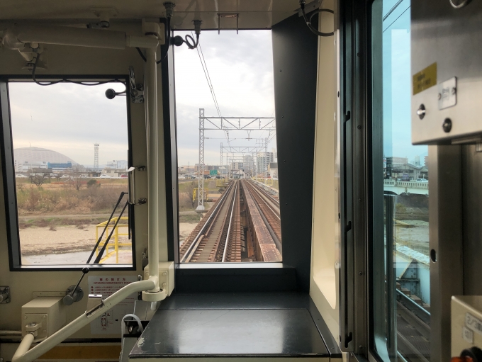 鉄道乗車記録の写真:車窓・風景(8)        「矢田川橋梁。」