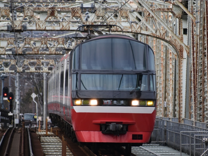 鉄道乗車記録の写真:列車・車両の様子(未乗車)(7)        「犬山遊園駅構内から犬山橋方向を撮影(4)。」