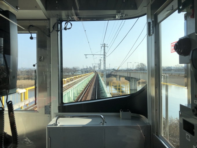 鉄道乗車記録の写真:車窓・風景(7)        「夢前川橋梁。」