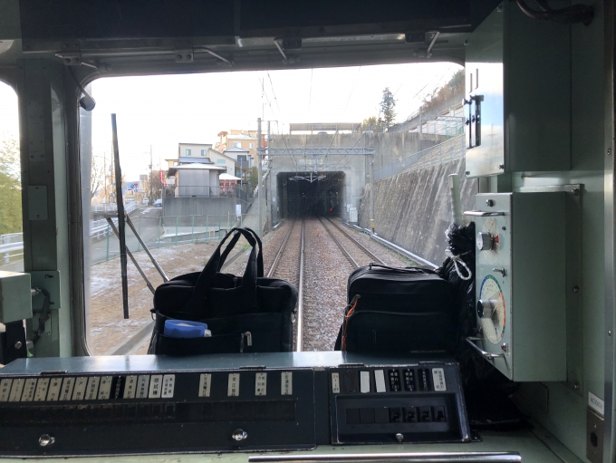 鉄道乗車記録の写真:車窓・風景(7)        「谷上隧道入口。」