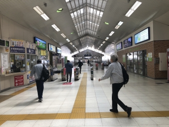 新杉田駅から金沢八景駅の乗車記録(乗りつぶし)写真