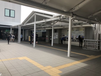 金沢八景駅から金沢文庫駅の乗車記録(乗りつぶし)写真