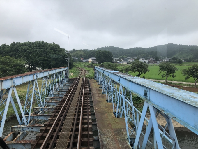 鉄道乗車記録の写真:車窓・風景(12)        「五行川橋梁。」