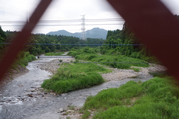 鉄道乗車記録の写真:車窓・風景(7)        「小百川。」