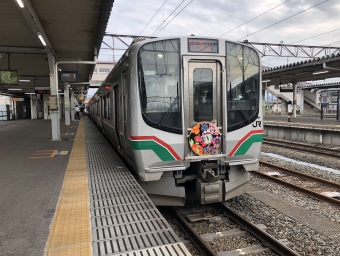 会津若松駅から郡山駅:鉄道乗車記録の写真